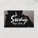 Search for dance studio business cards Fun