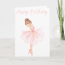 Search for dancers birthday cards Ballerina