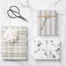 Search for farmhouse wrapping paper Green