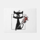 Search for cat halloween doormats Scary