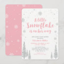 Search for pink winter wonderland baby shower Silver glitter