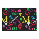 Search for mardi gras placemats Mask