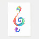 Search for music post it notes Treble clef