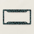 Search for butterfly license plate frames Blue