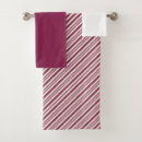 Search for red and white stripes bath towels Pattern