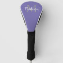 Search for purple golf head covers Golfer
