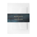 Search for gold foil invitation belly bands Modern
