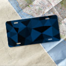 Search for blue license plates Geometric