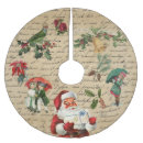 Search for victorian tree skirts Santa