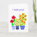 Search for i miss you cards Yellow