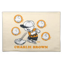 Search for baseball placemats peanuts