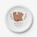 Search for fall baby shower plates Rustic