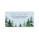 Search for evergreen tree return address labels Floral