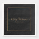 Search for luxury christmas napkins Xmas
