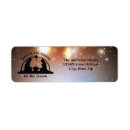 Search for religious christmas return address labels Nativity