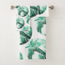 Search for palm tree bath towels Bathroom