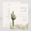 Search for desert wedding invitations Minimalist