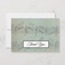 Search for music thank you cards Treble clef