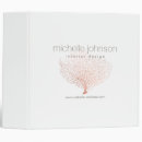 Search for rose gold binders Salon