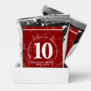 Search for 10 year anniversary favors Elegant