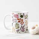 Search for fall leaves mugs Rustic