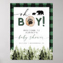 Search for winter baby shower welcome signs Pine tree