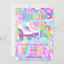 Search for glow 13th birthday invitations Neon birthday party