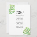 Search for tropical numbers table cards Summer