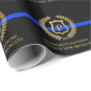 Search for police wrapping paper Graduation