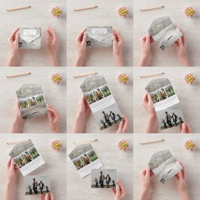 Search for trifold holiday cards All in one
