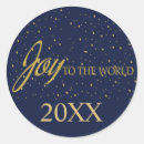 Search for joy to the world stickers Blue
