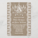 Search for burlap and lace wedding invitations trendy
