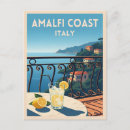 Search for amalfi coast postcards Colorful