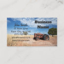 Search for tractor business cards Agriculture