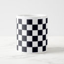 Search for black white checkered pattern mugs Modern