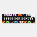 Search for donut bumper stickers Bakery
