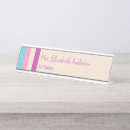 Search for cute name plates Stripes