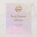 Search for esthetician flyers Holographic