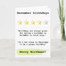 Search for december birthday cards Humor