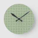 Search for green clocks White