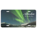 Search for alaska license plates Aurora borealis