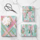 Search for pink bow wrapping paper Modern
