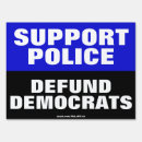 Search for back the blue outdoor signs Thin blue line