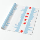 Search for chicago wrapping paper Flag