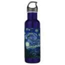 Search for vincent van gogh water bottles Starry night