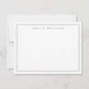 Search for border design note cards Minimalist