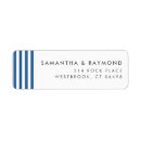 Search for nautical return address labels Stripes