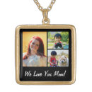 Search for photo collage necklaces Mom