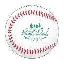 Search for green baseballs Dad