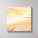 Search for beach canvas prints Sunset